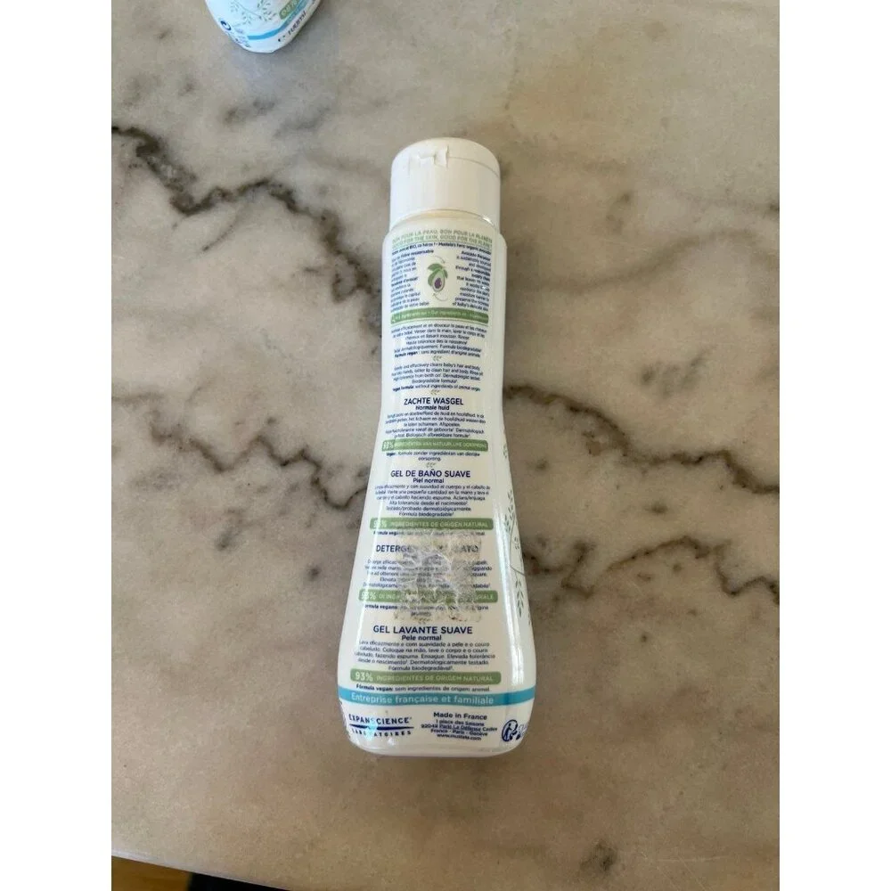 Mustela Gentle Cleansing Gel Baby Body‎ Wash & Hair Shampoo 6.76 oz Cleanser